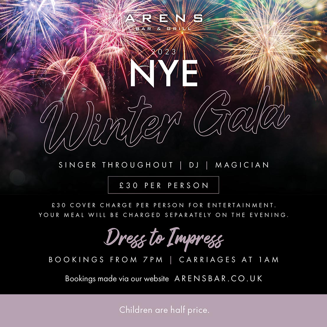 NYE at Arens